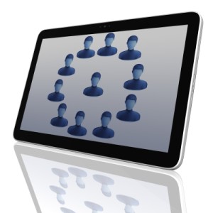 An author platform is built with social networks.