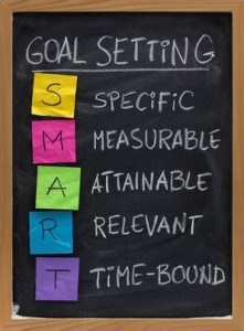 Writers need to set goals to achieve success