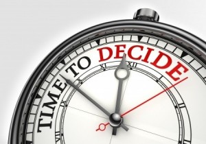 make a decision to succeed