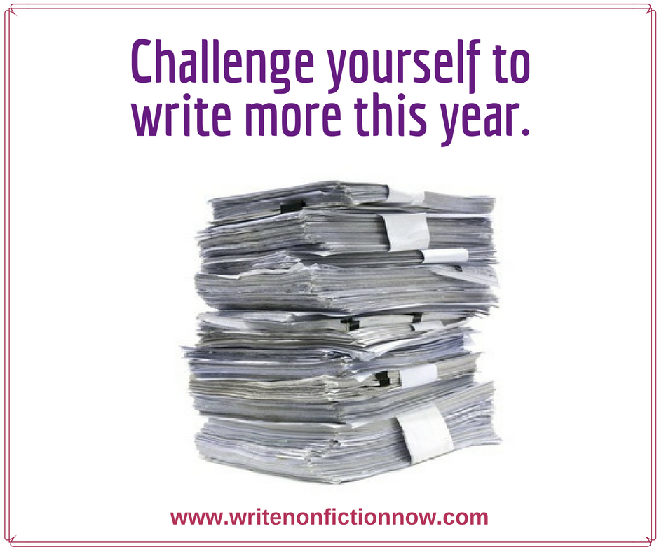 how to write more this year