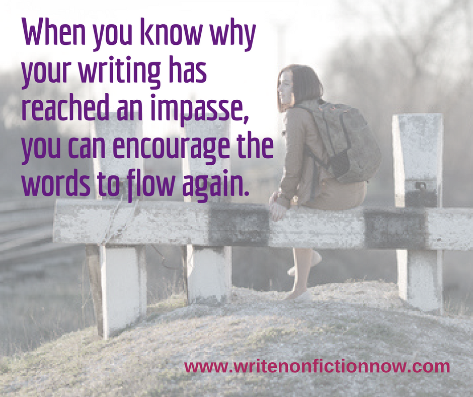 What's at the Root of Your Writing Impasse? - Write Nonfiction NOW!