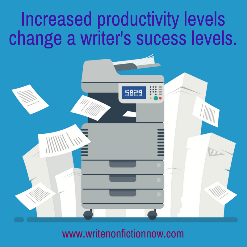 increased nonficiton writing productivity