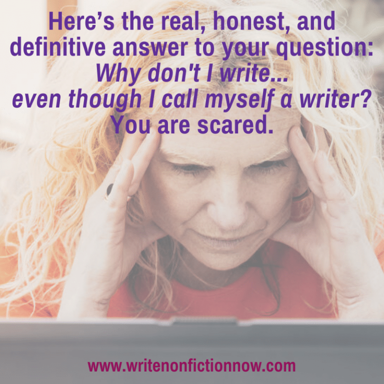 The Definitive Answer To The Question Of Why Writers Don T Write