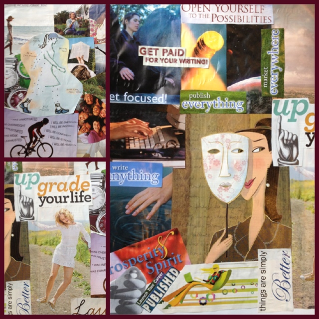 Create Your Writing Year with a Vision Board or Map