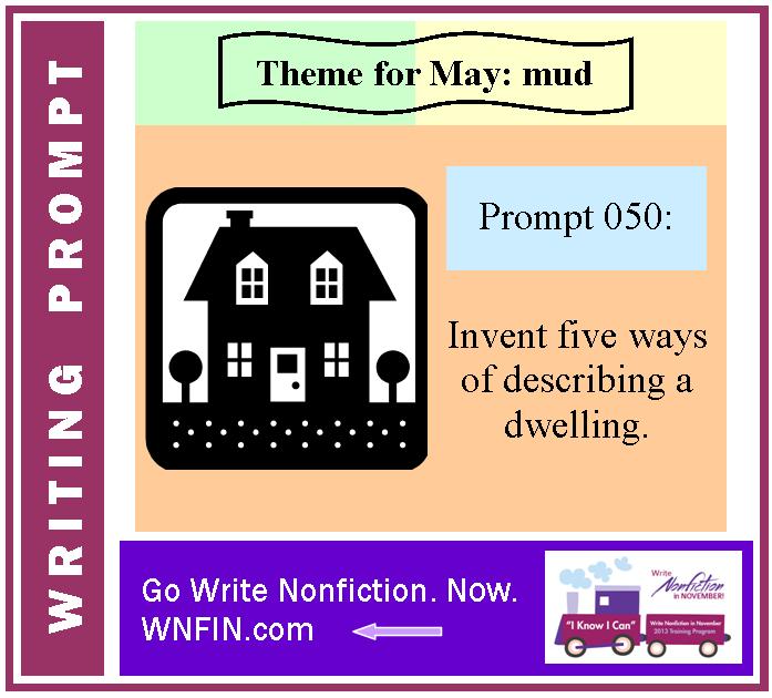 Writing Marathon Training Continues with Mud Theme and Prompt