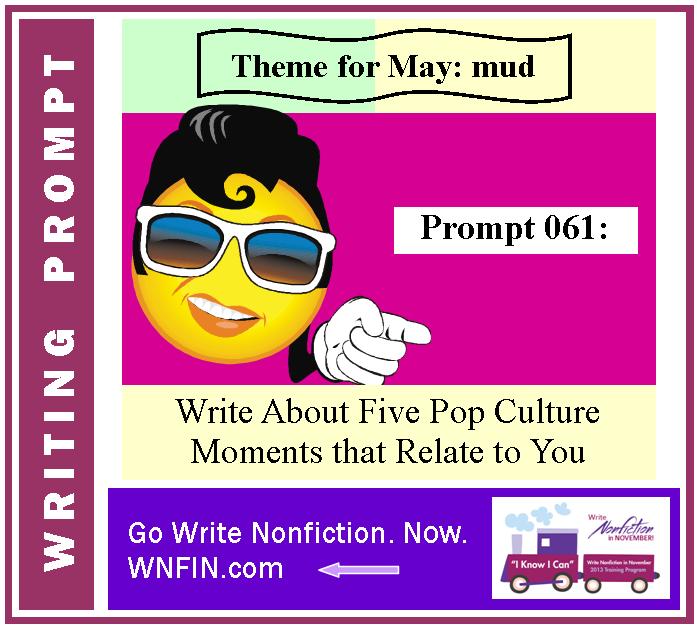 Writing Prompt: Write About Five Relatable Pop Culture Moments
