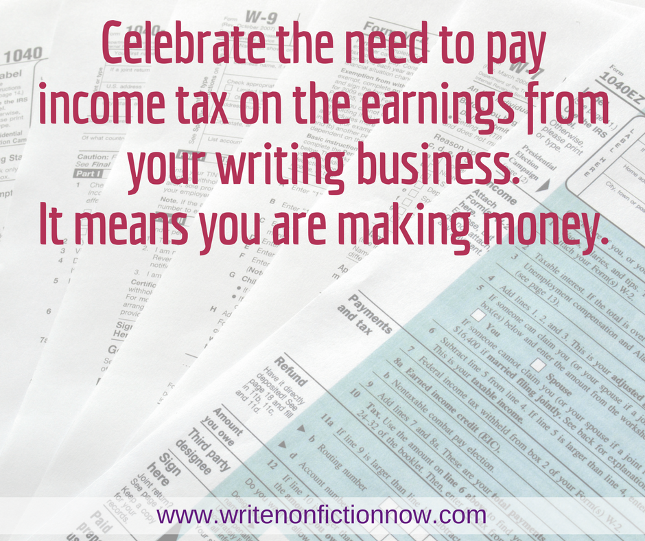 Income Tax Basics for Writers