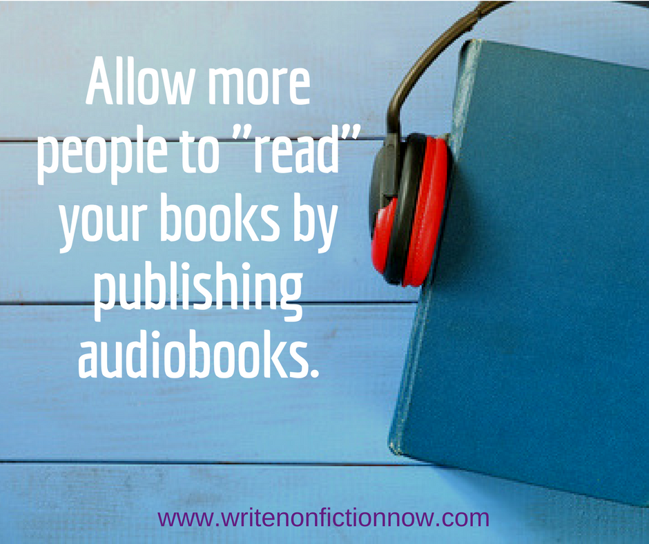 Why Writers Need to Get Involved with Audiobooks