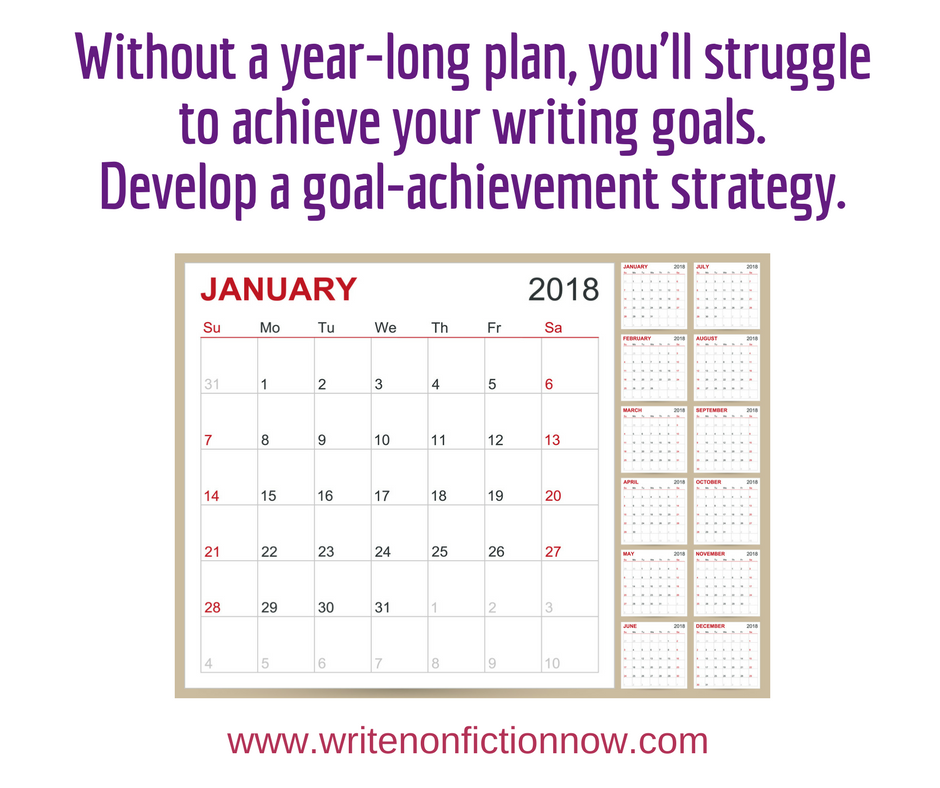 December Nonfiction Writing Challenge: Plan Your Year