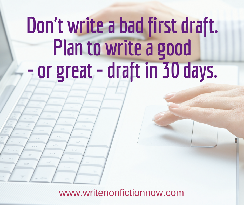 9 Steps to Help You Write a Good First Draft in a Month