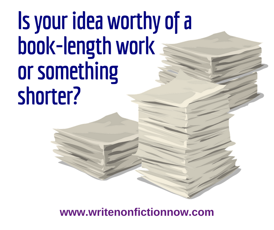 Is My Idea Fit to Become a Nonfiction Book?