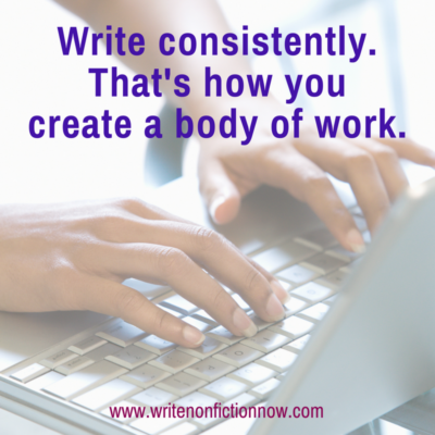Why Writers Must Be Consistent