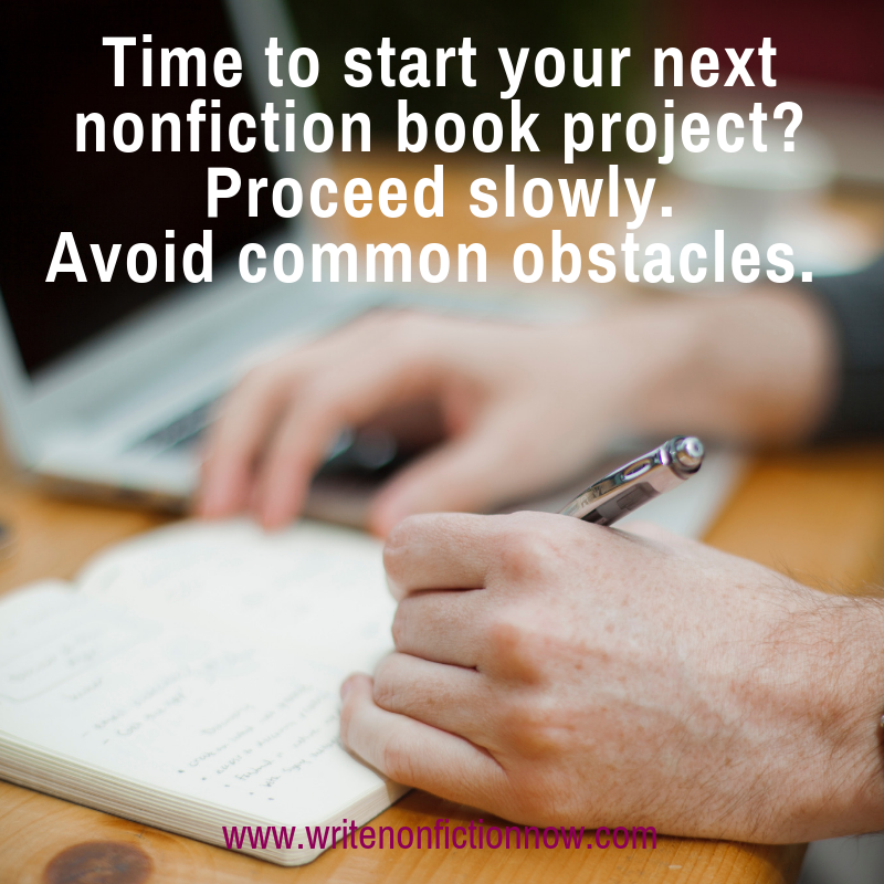 How to Avoid Second Nonfiction Book Project Issues