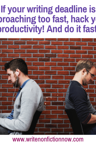 productivity hacks for writers