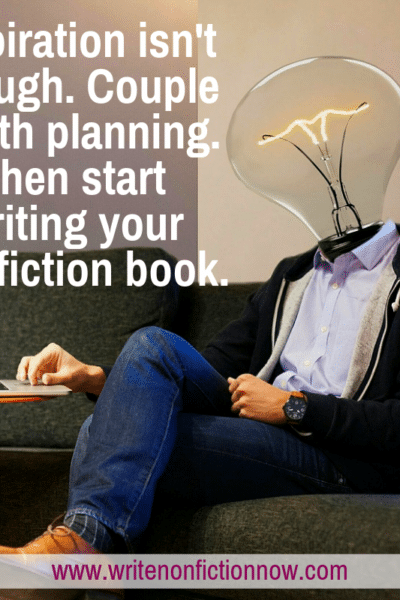 inspiration and planning help you start a nonfiction book project successfully.