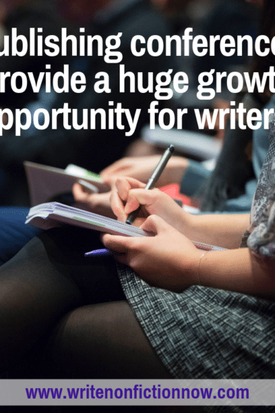 why to attend a writing or publishing conference