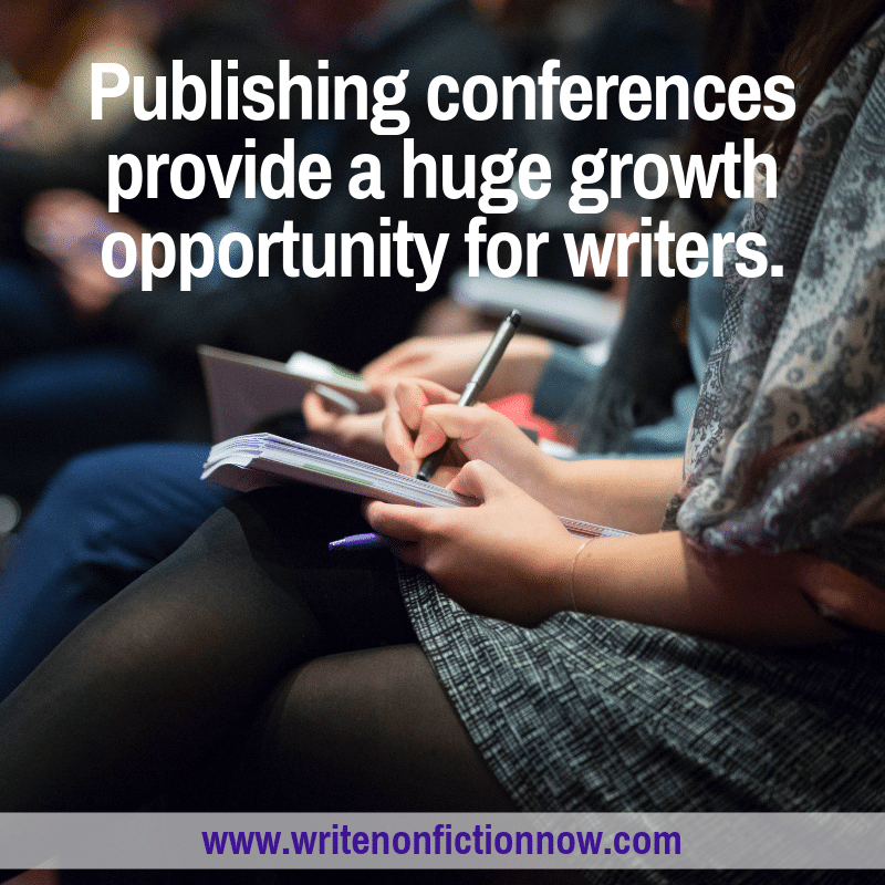 why to attend a writing or publishing conference