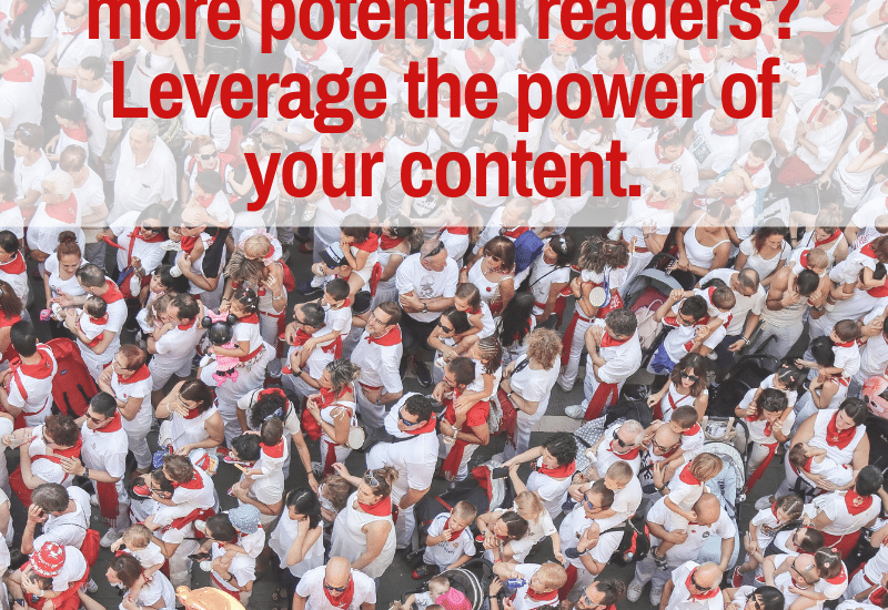 content marketing helps authors reach more readers