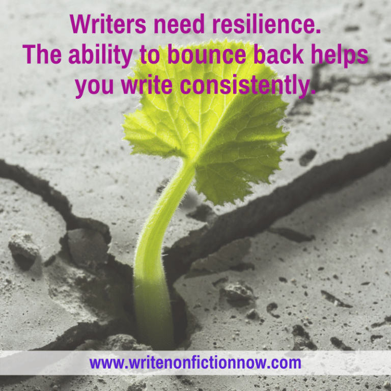 4 Resilience Strategies to Help You Write No Matter What Write