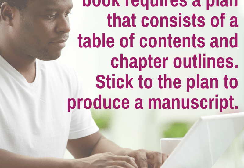 write a nonfiction book - table of contents and chapter outlines or summaries