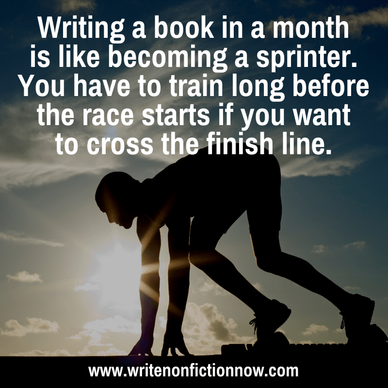 how to write a book in 30 days (nonfiction)