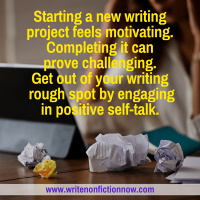How to Free Yourself from a Writing Rough Spot