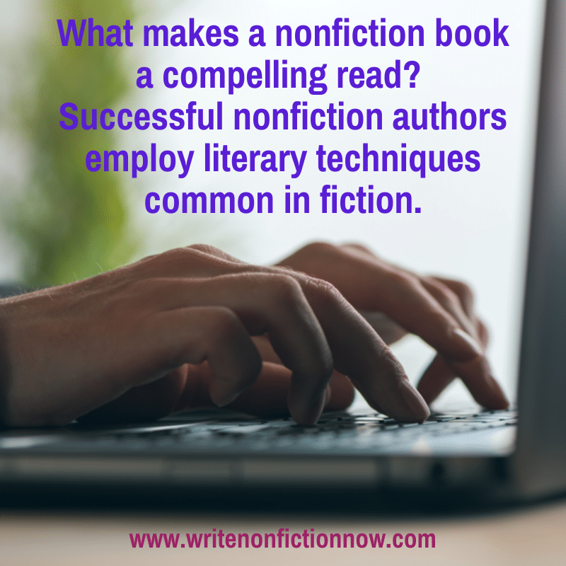 nonfiction writing using fiction tecniques