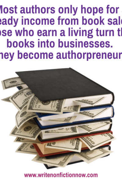 earn a living from your book as an authorpreneur