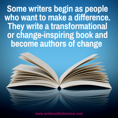 write a book that creates change