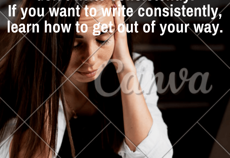 how to write consistently