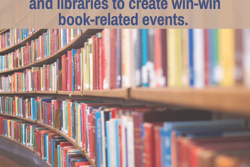 Learn how to build local audience at bookshops and libraries
