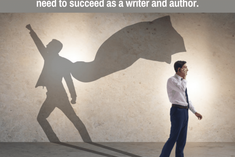 An alter ego can help you succeed as a writer and author