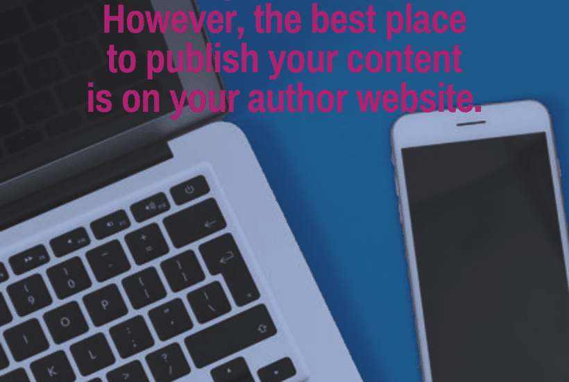don't lose your content by using other writing sites as your blog