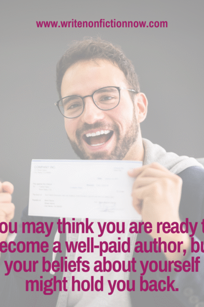 Your identity and self-talk can make it hard to become a well-paid author